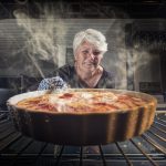 woman, apple pie, pastries