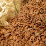 linseed, organic, macro