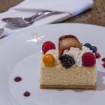 cream cheese cake, cake, dessert