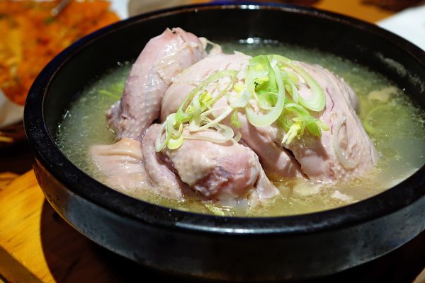 chicken soup, ginseng, korea