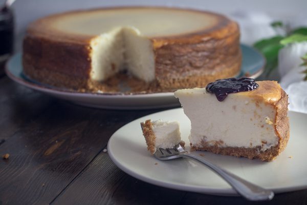 cheesecake, table, dessert