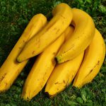 bananas, fruits, yellow