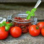 tomatoes, sun dried tomatoes, oil