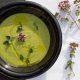soupe, beautiful flowers, zucchini