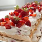 cake, summer, strawberry