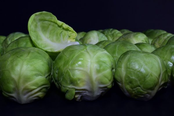 brussels sprouts, green, round