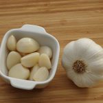 garlic, cloves, vegetable