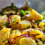 potato salad, food, tasty