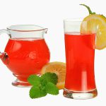 food, raspberry, lemonade