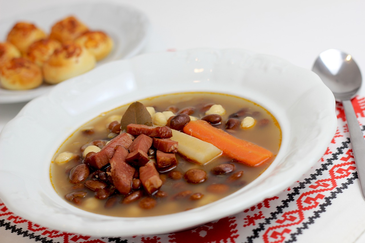 bean soup, százrazbableves, homemade