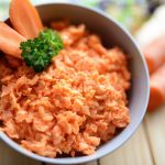 carrots, carrot salad, nourishment