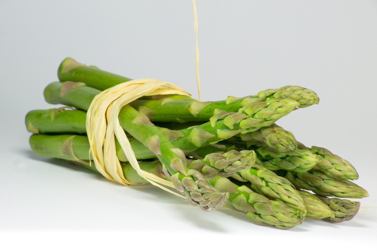 asparagus, green, bundle