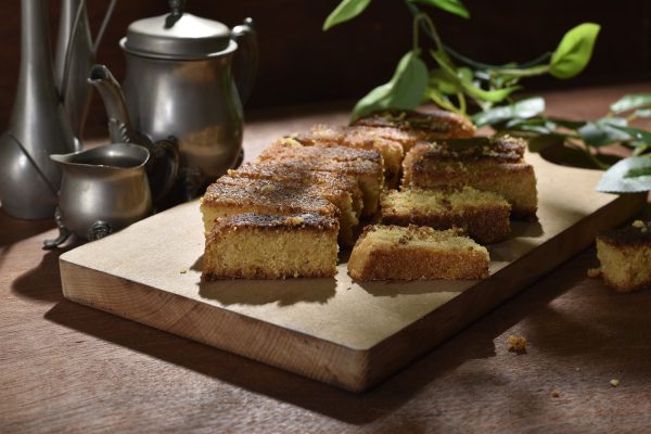 cake, banana cake, pastry