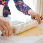 pie, baking, rolling dough