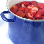 pot, jam, strawberries