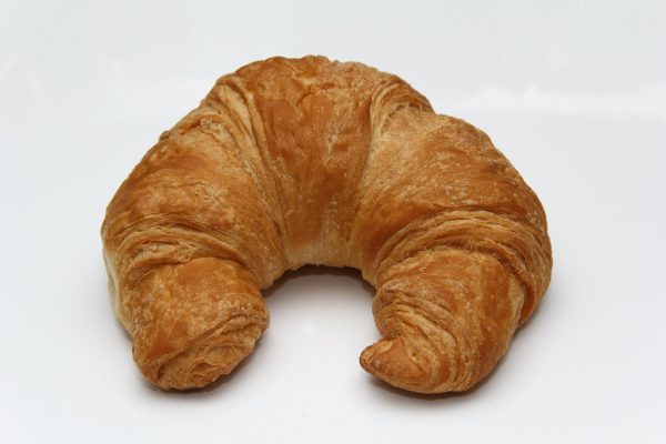 croissant, white, butter