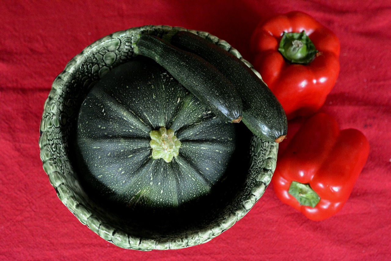 courgette, courgettes, green