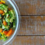 salad, salad bowl, pine nuts