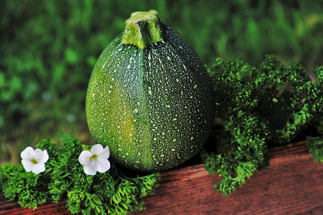 courgette, green, vegetables