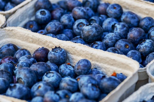 blueberries, berries, fruits