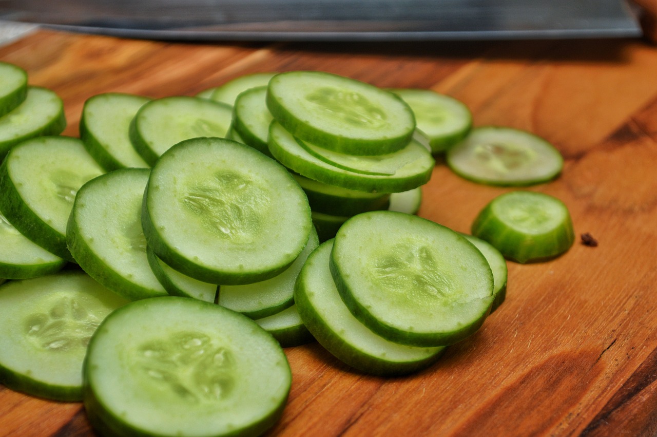 food, cucumber, kitchen