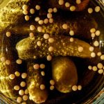 pickles, gherkins, vegetables