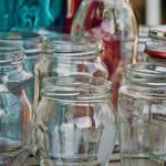 glass, glass jars, colors