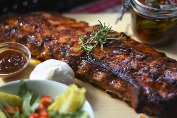 spare ribs, grill, bbq