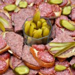 sausage, sandwiches, sausage platter