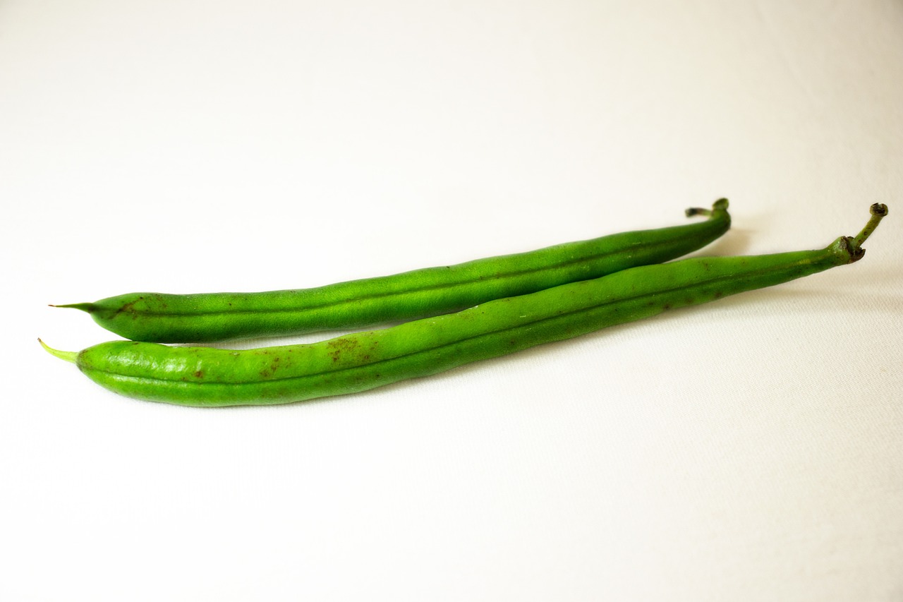 long beans, green, vegetables