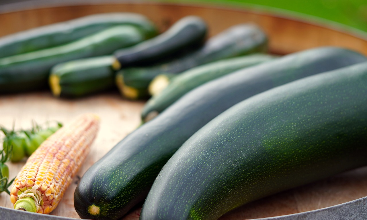 zucchini, vegetables, fresh