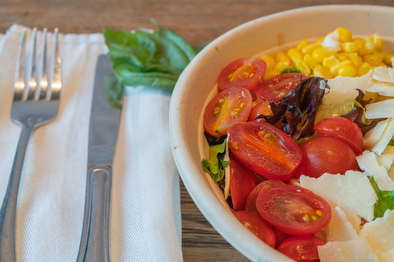 vegan salad, healthy meal, salad