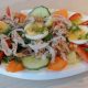 salad, salad plate, tuna
