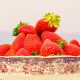 strawberries, fruits, ripe strawberries