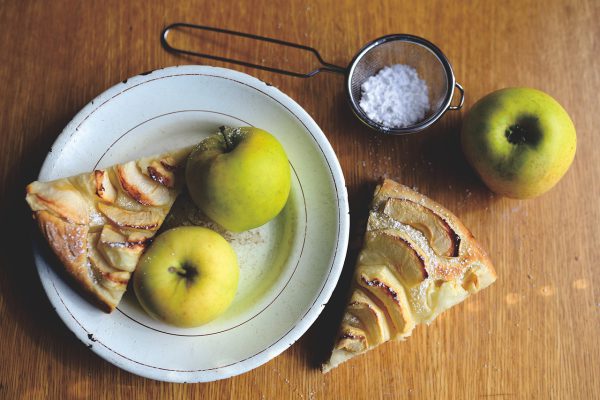 apples, apple cake, fruit