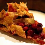 pie, cranberry, rhubarb