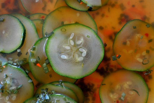 zucchini, soup, meal