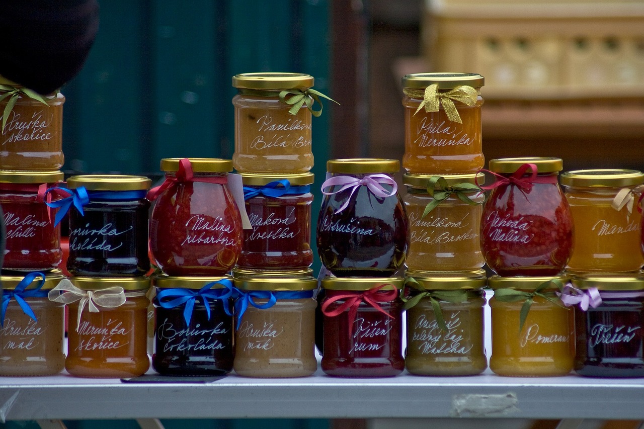 jams, marmalades, farmers market