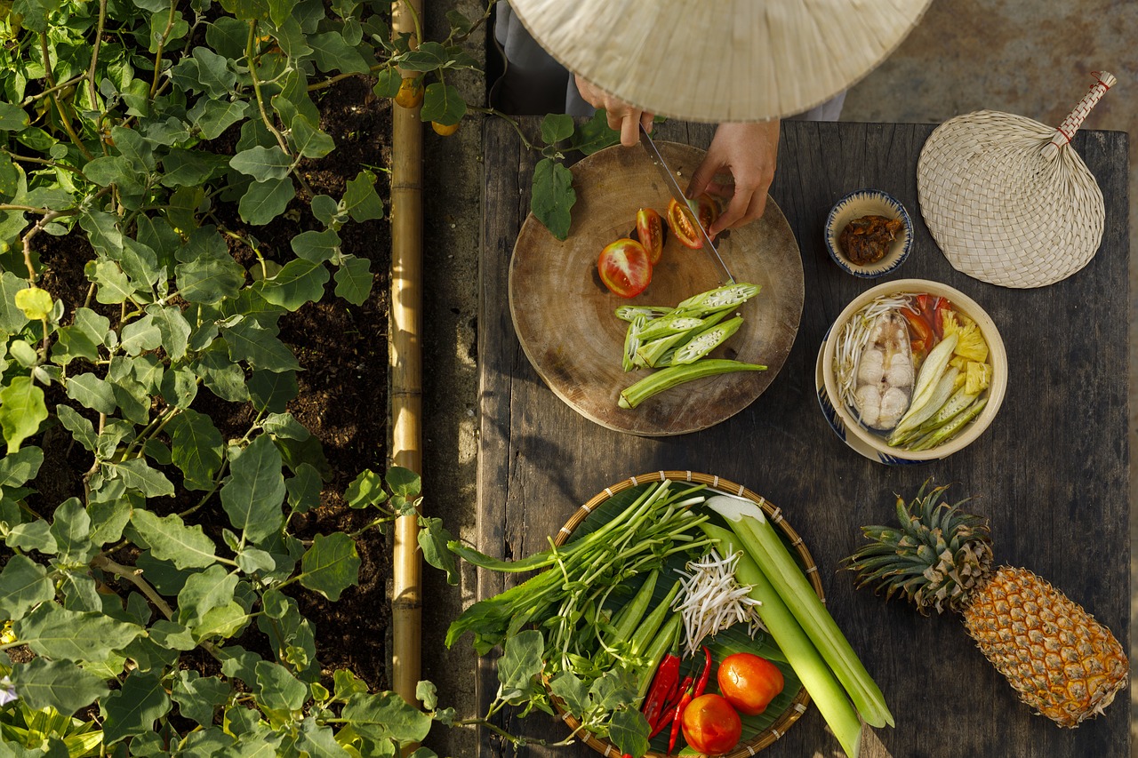 woman, cooking, vietnamese cuisine