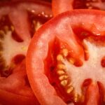 tomatoes, red, sliced